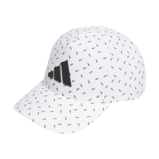 Tour Prnt Snapback Cap - White