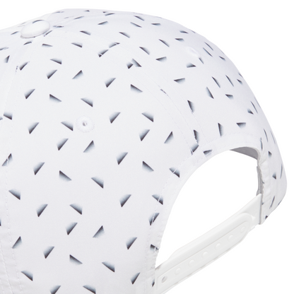 Tour Prnt Snapback Cap - White