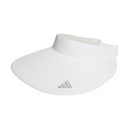 Wide Brim Visor - White