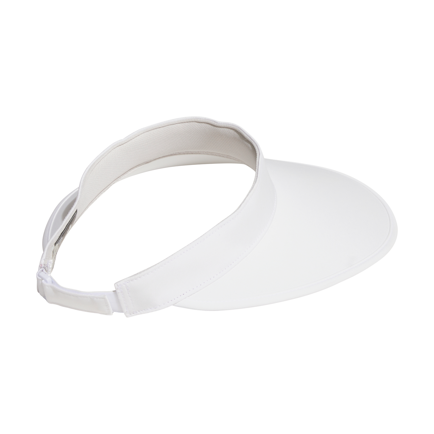 Wide Brim Visor - White