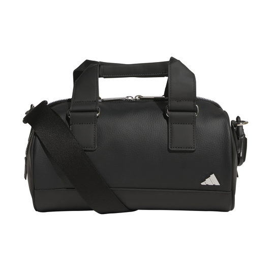 PU Round Tote Bag - Black