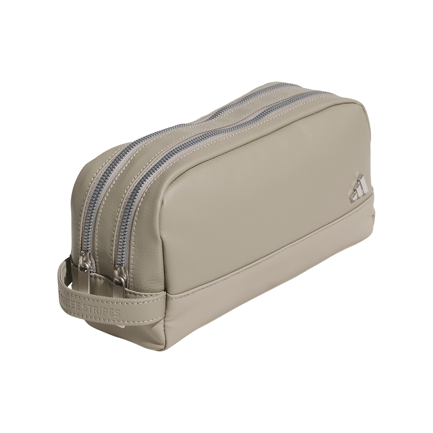 Two-Way Zip Pouch - Putty Beige