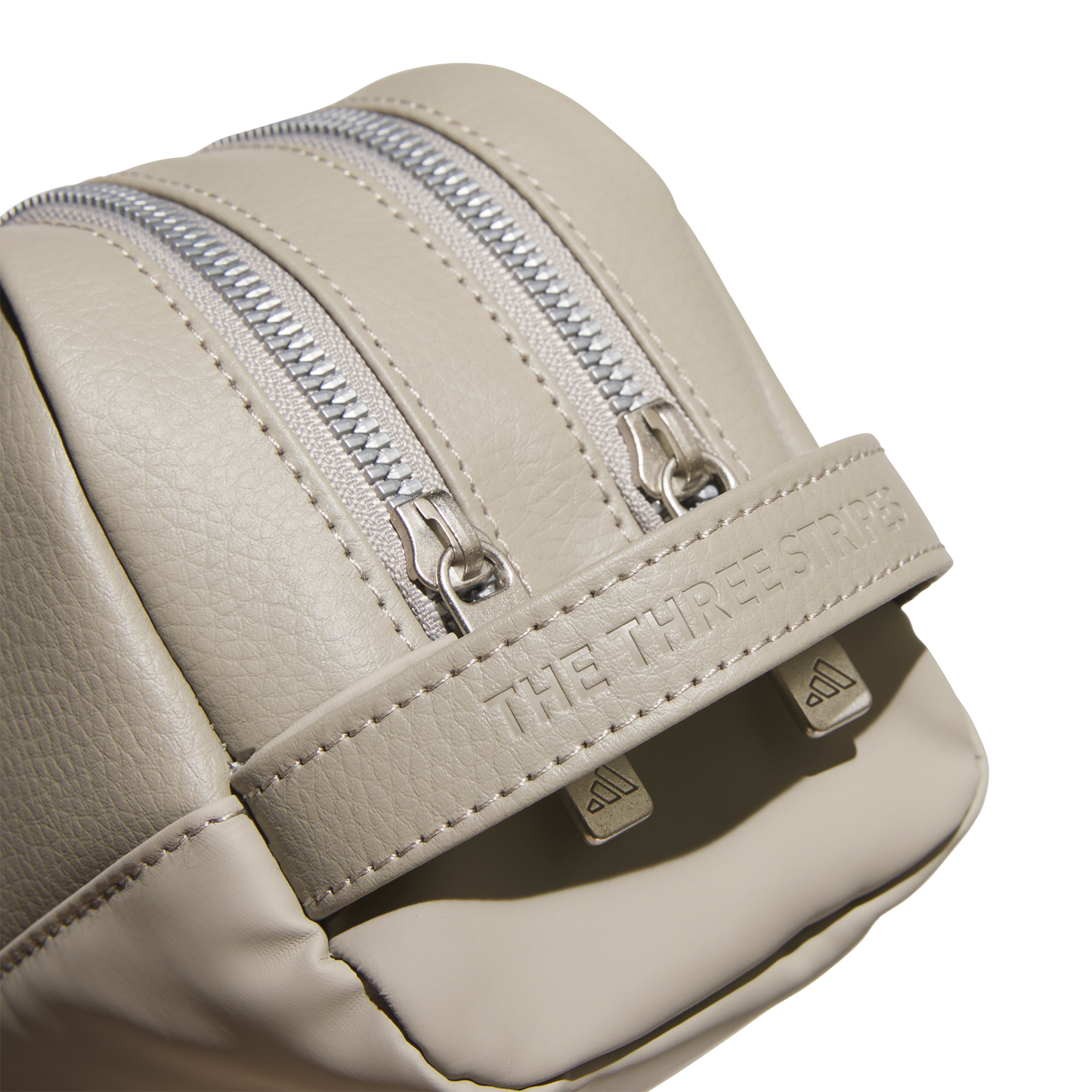 Two-Way Zip Pouch - Putty Beige
