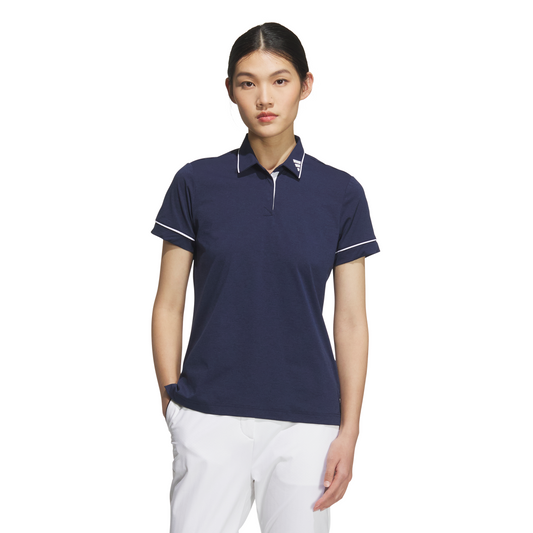Twistknit Short Sleeve Polo Shirt - Collegiate Navy