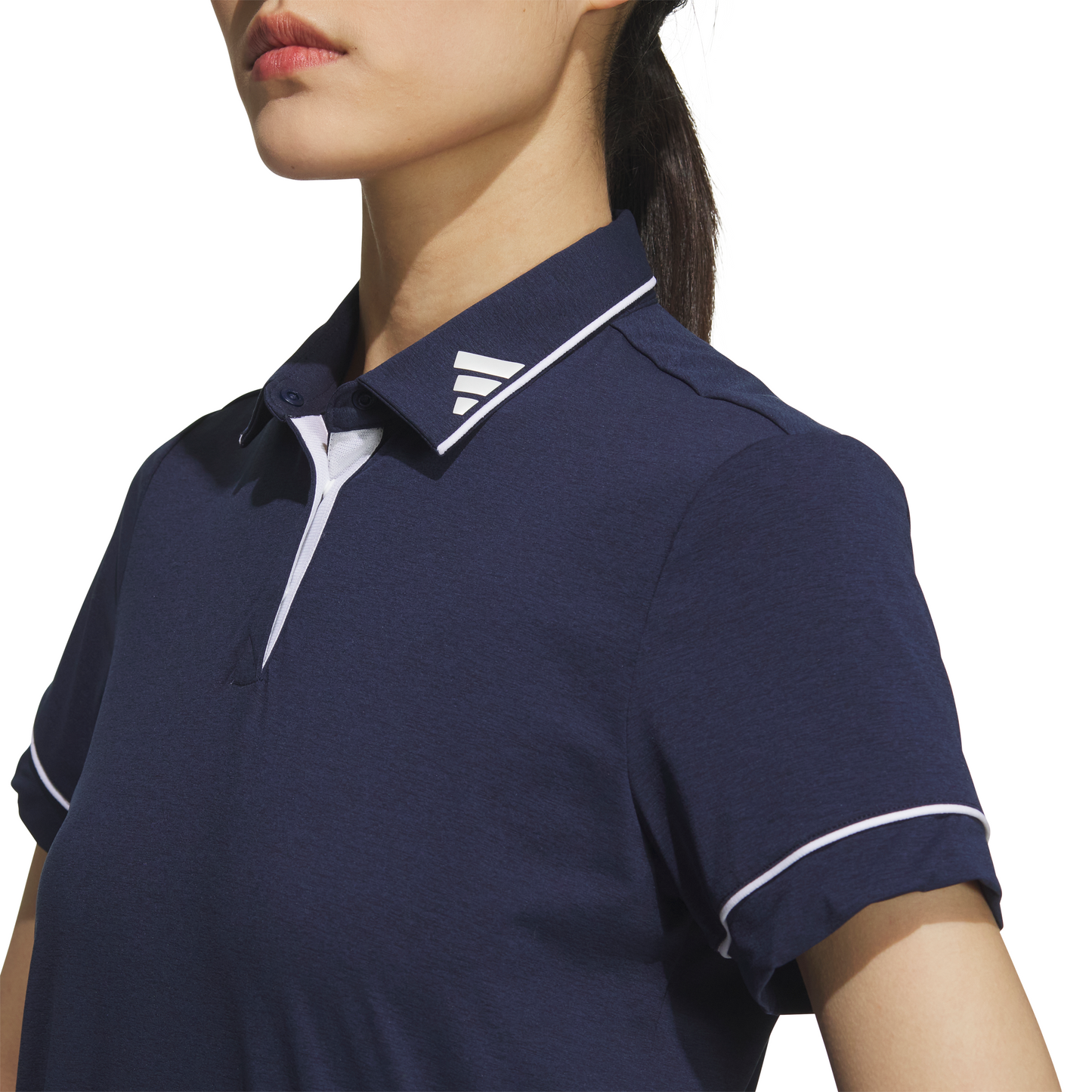 Twistknit Short Sleeve Polo Shirt - Collegiate Navy