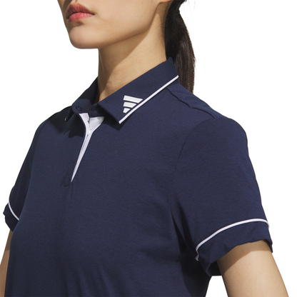 Twistknit Short Sleeve Polo Shirt - Collegiate Navy