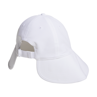 Wide-Brim Cap - White