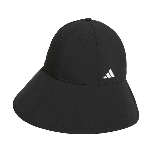 Wide-Brim Cap - Black