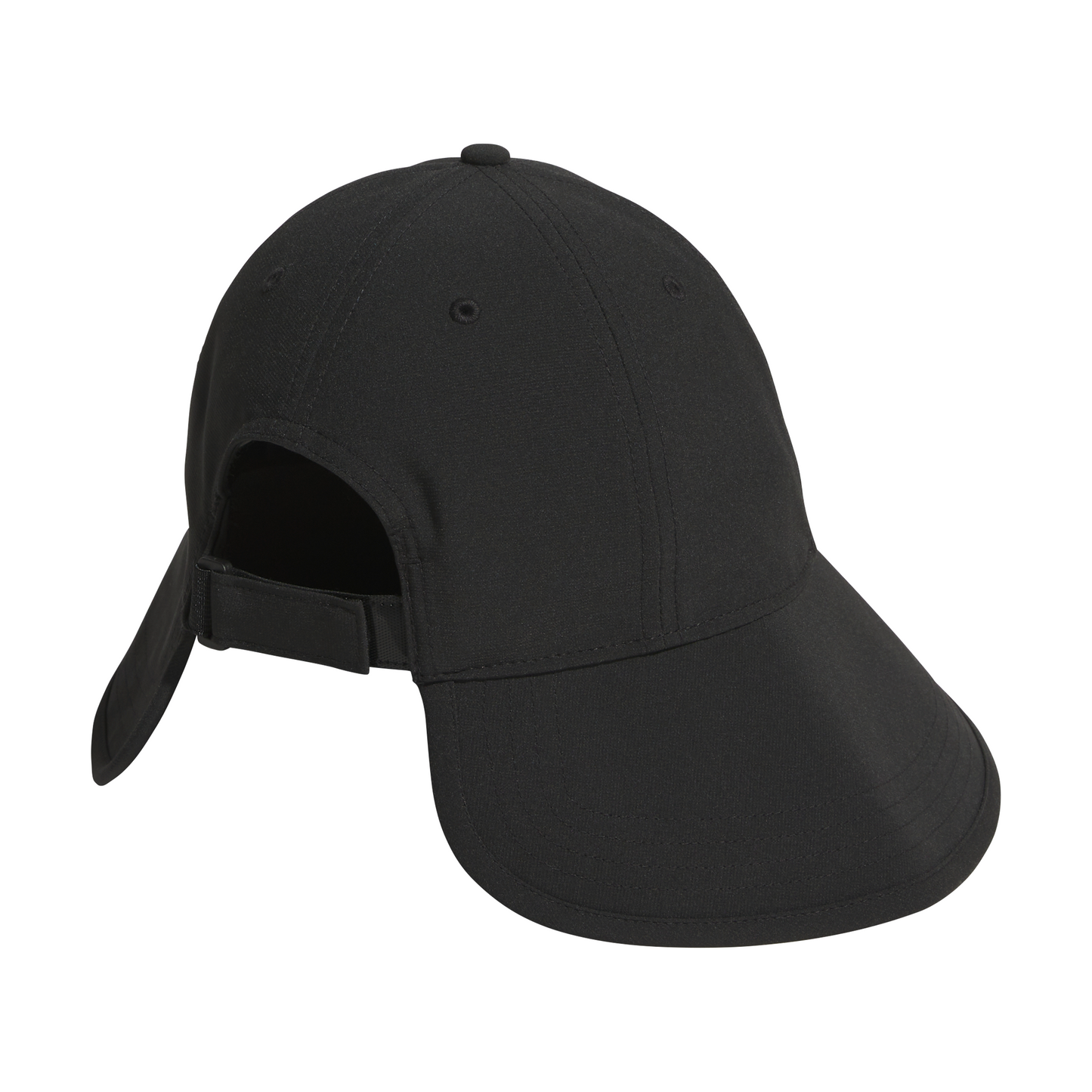 Wide-Brim Cap - Black