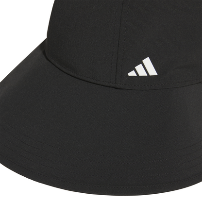 Wide-Brim Cap - Black
