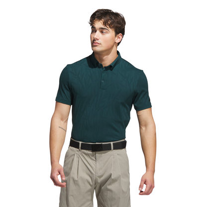 Go-to Textured Polo Shirt - Aurora Ivy