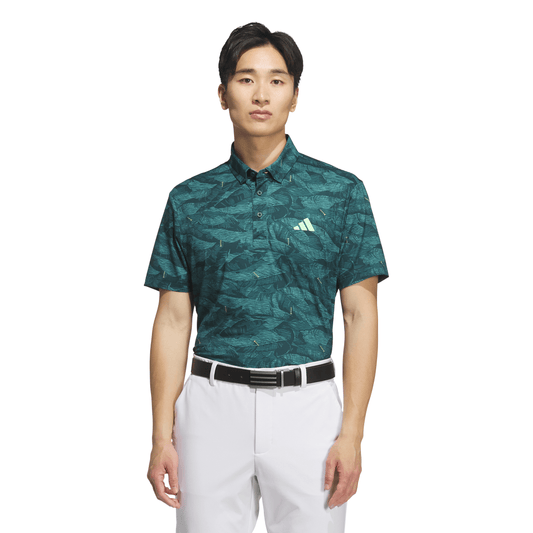 Graphic Aop Short Sleeve Polo Shirt - Aurora Ivy