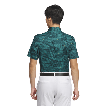 Graphic Aop Short Sleeve Polo Shirt - Aurora Ivy