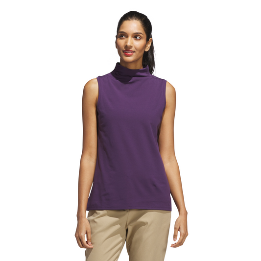 Ultimate365 Sleeveless Mock Neck Top - Aurora Plum