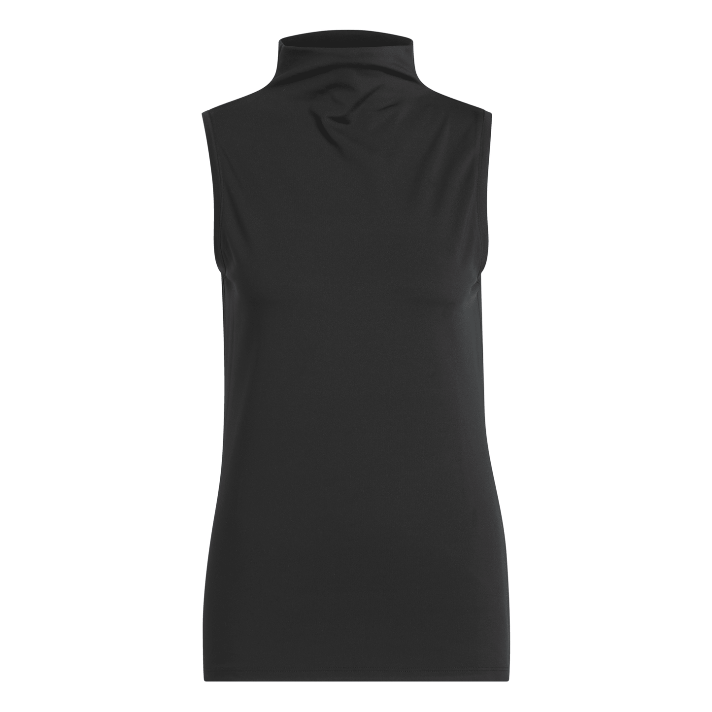 Ultimate365 Sleeveless Mock Neck Top - Black
