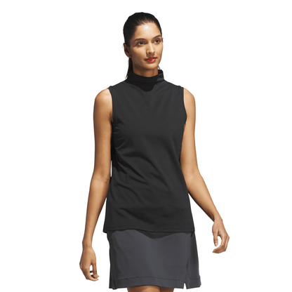 Ultimate365 Sleeveless Mock Neck Top - Black