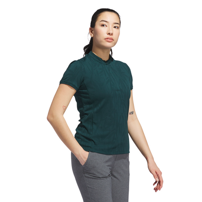 Go-to Jacquard Short Sleeve Polo Shirt - Aurora Ivy