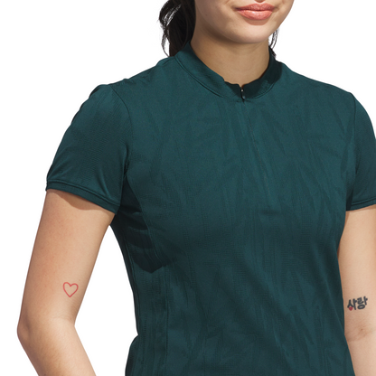 Go-to Jacquard Short Sleeve Polo Shirt - Aurora Ivy