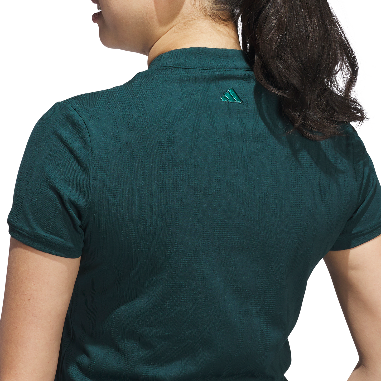 Go-to Jacquard Short Sleeve Polo Shirt - Aurora Ivy