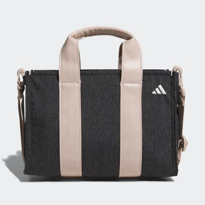 Denim-Look Heather Round Tote Bag
