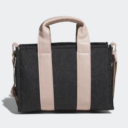 Denim-Look Heather Round Tote Bag
