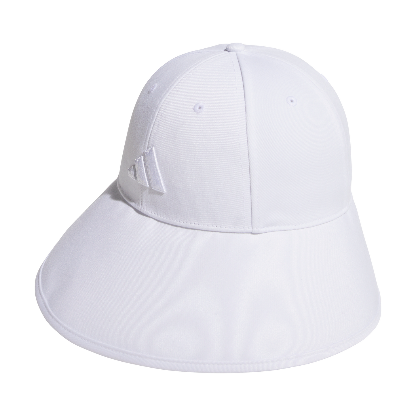 Wide Brim Cap - White