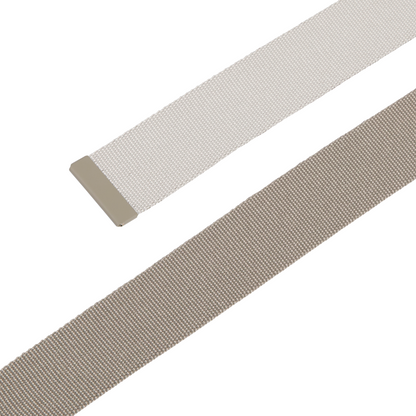 Reversible Webbing Belt - Putty Beige