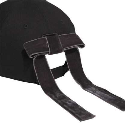 Ribbon Cap - Black