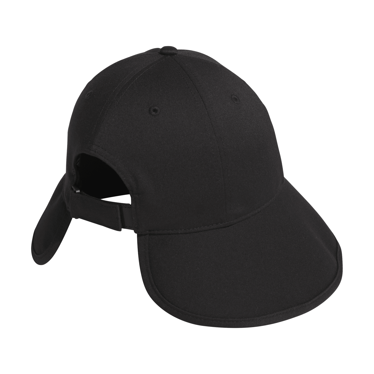 Wide Brim Cap - Black