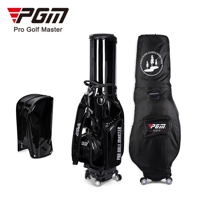 Hardcase Travel Golf Bag - Glossy Black