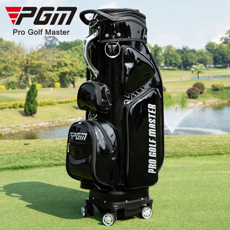 Hardcase Travel Golf Bag - Glossy Black