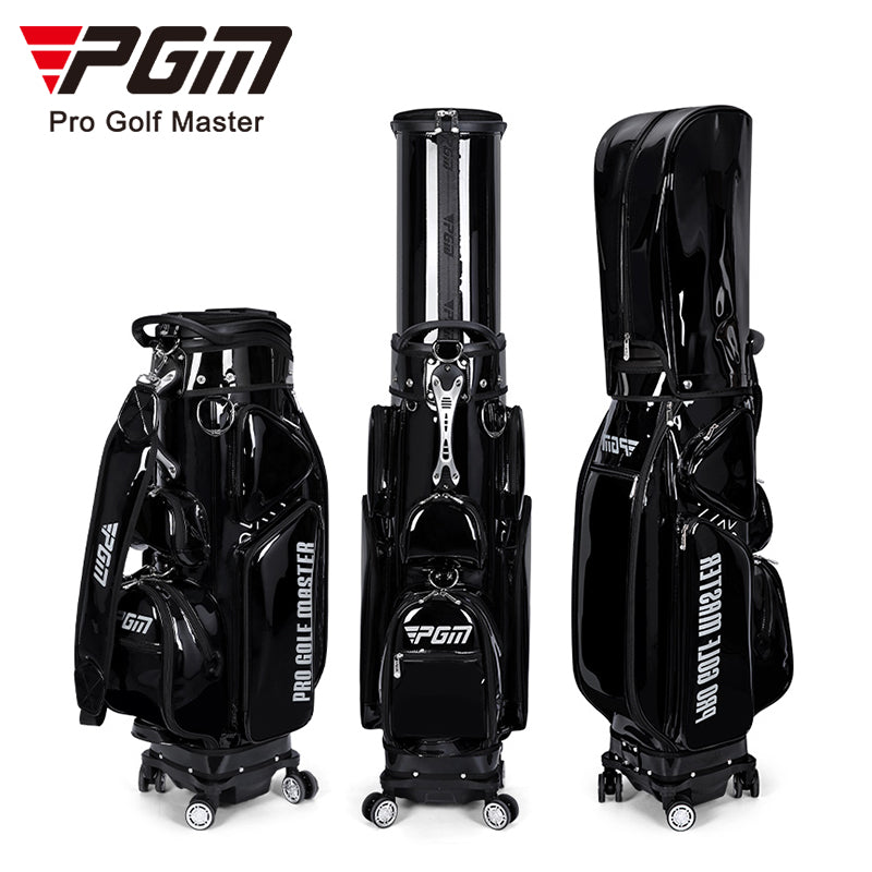 Hardcase Travel Golf Bag - Glossy Black