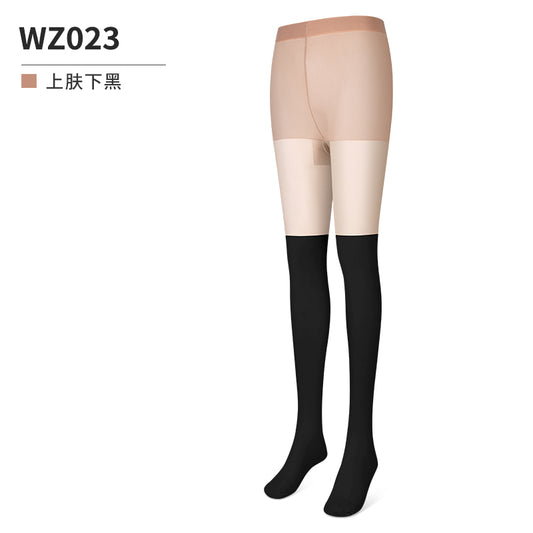 Women's Tights - Skin Black