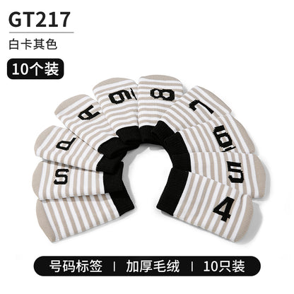 Headcover - White/Khaki