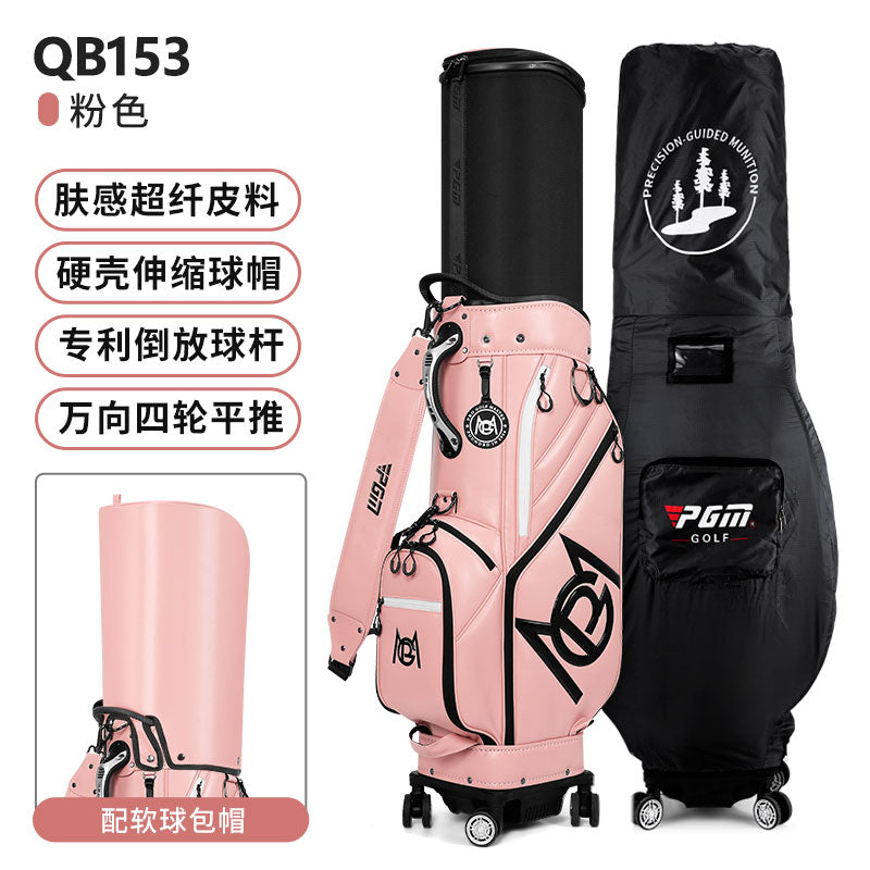 Hardcase Travel Golf Bag - Pink