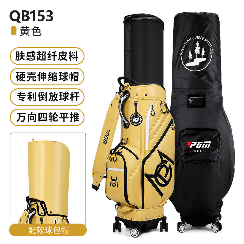 Hardcase Travel Golf Bag - Yellow