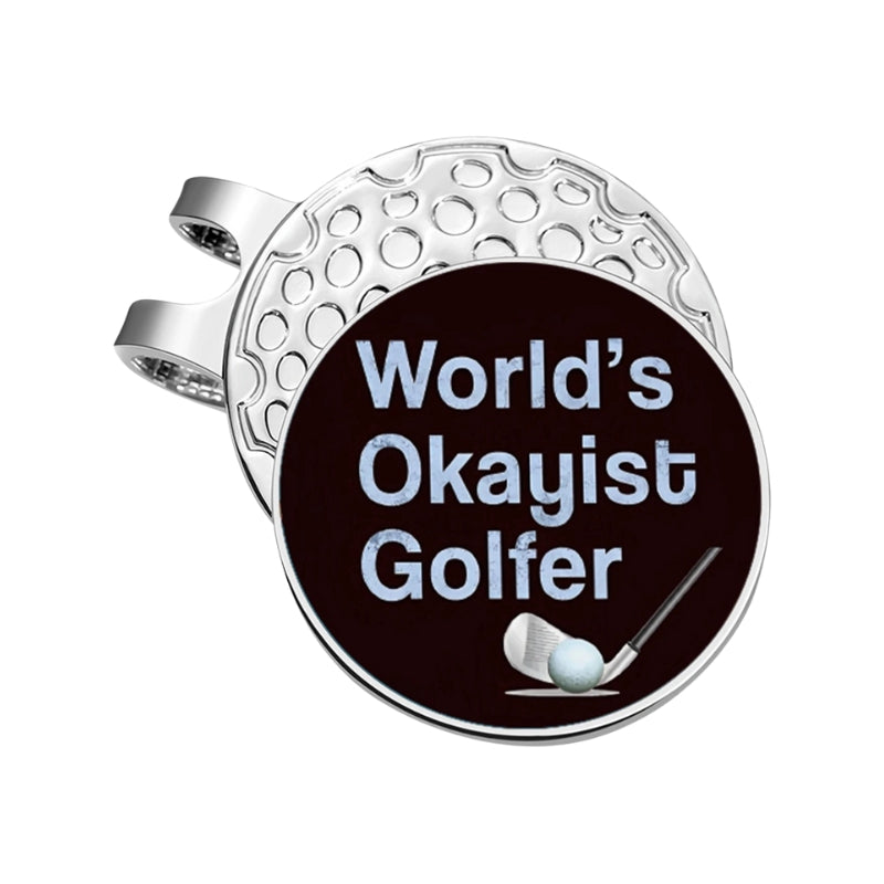 Okayist Golfer Ball Marker