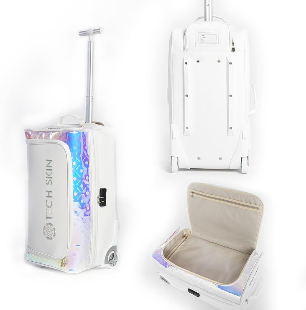 TECHSKIN TOURFLEX Trolley Wheel Boston Bag - Hologram