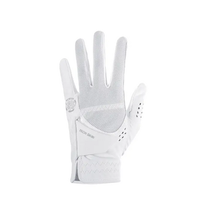 TECHSKIN Men's All-Silicone White Golf Glove