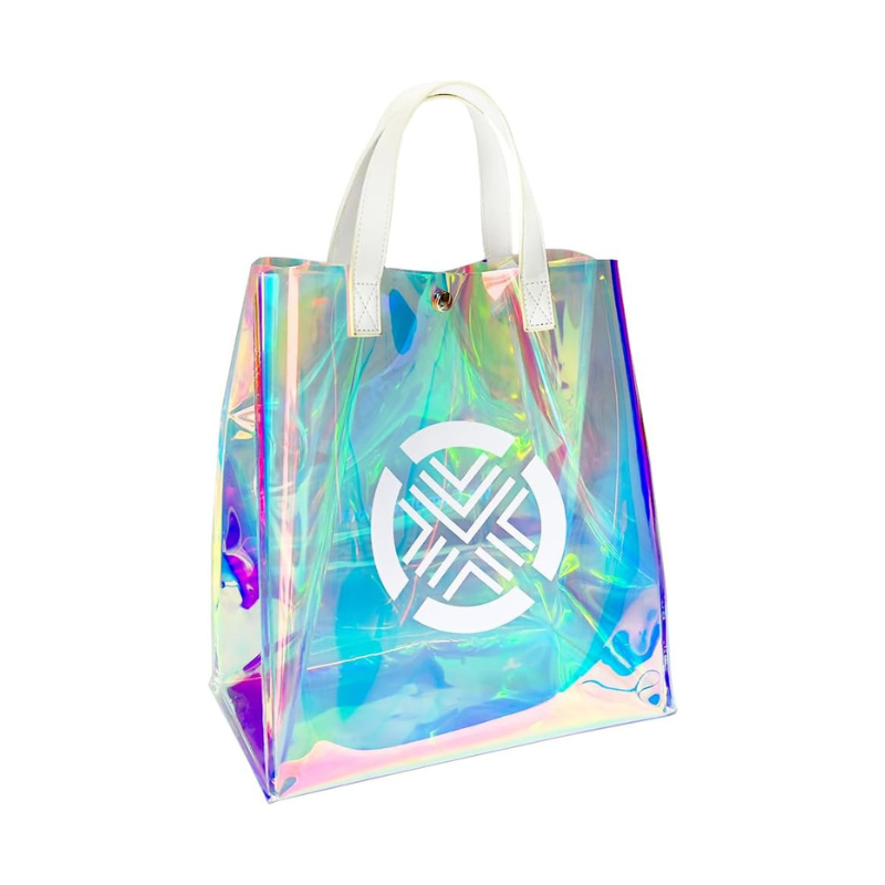 TECHSKIN Hologram Clear Cart Tote Bag