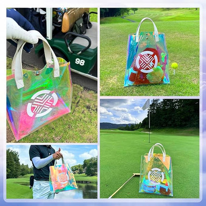 TECHSKIN Hologram Clear Cart Tote Bag