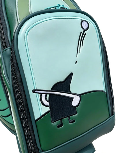 Tesai Signature Stand Bag Deep Forest