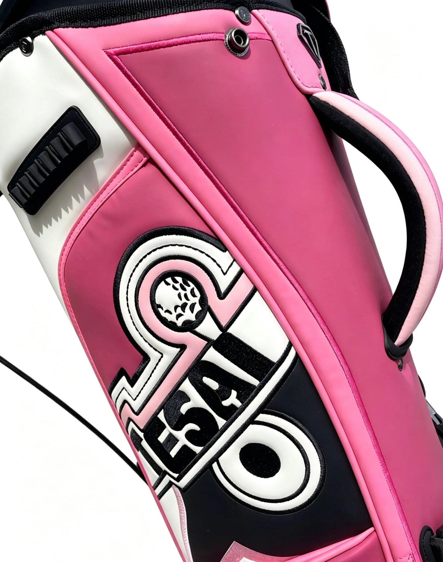 TESAI Signature Stand Bag in Vitality Rose