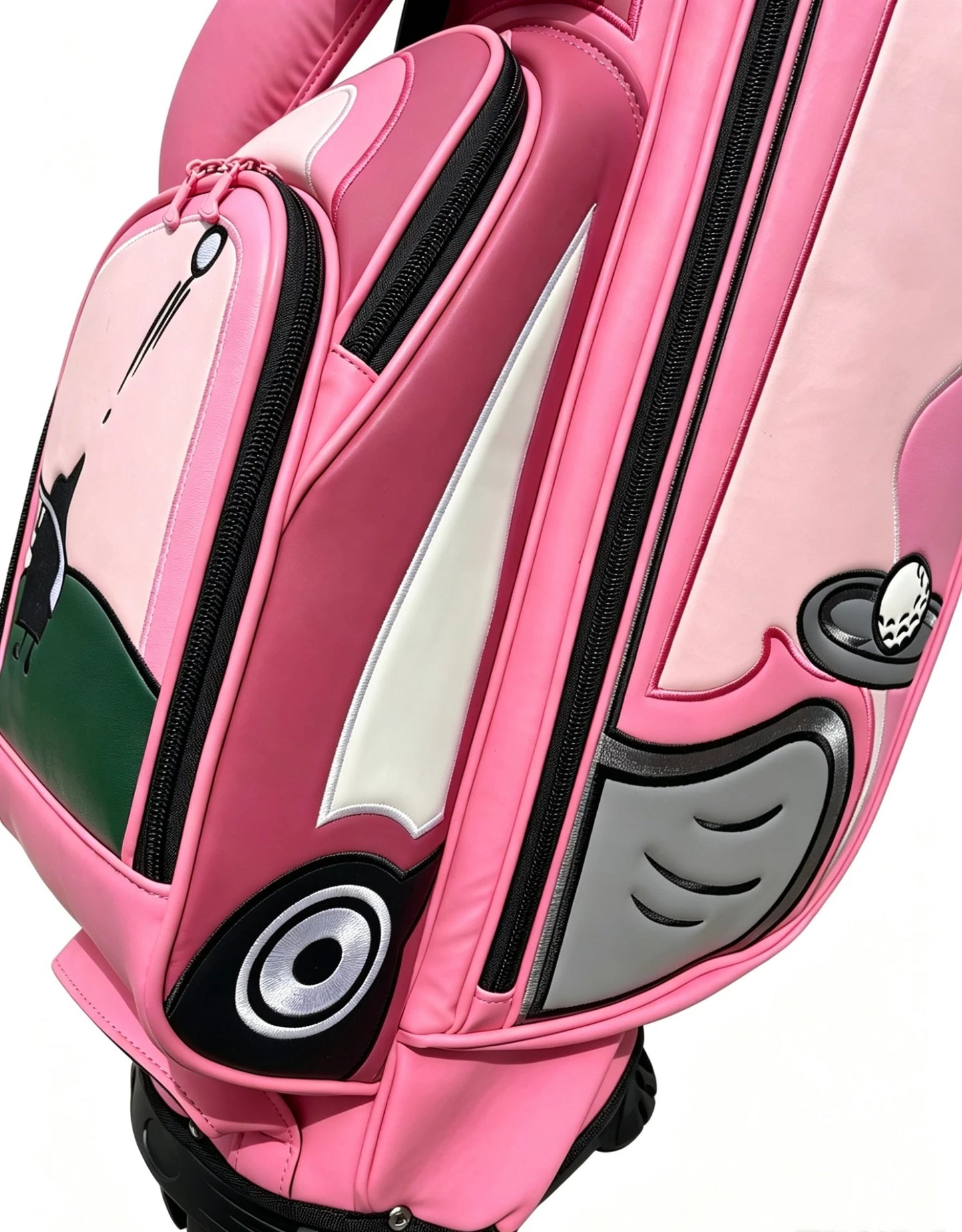 TESAI Signature Stand Bag in Vitality Rose