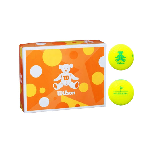 Wilson Bear Golf Ball - Yellow