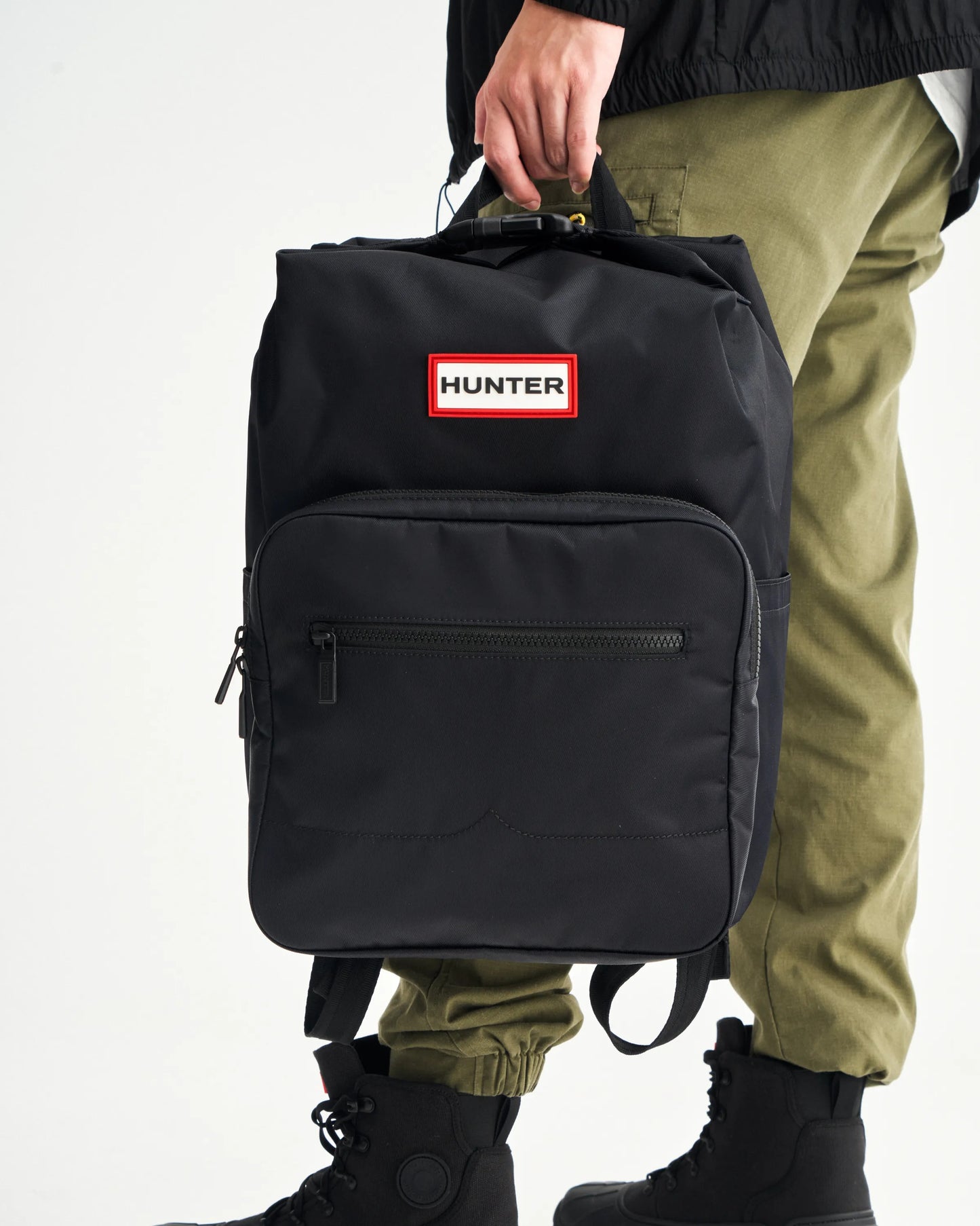 Hunter Nylon Pioneer Large TopClip Backpack