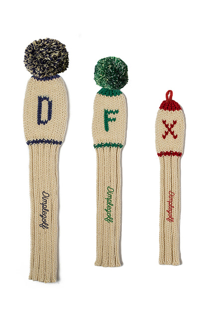 Knit Driver Cover - Beige